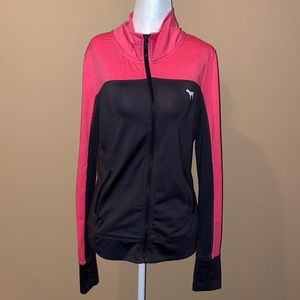 Pink VS zip up. Size small